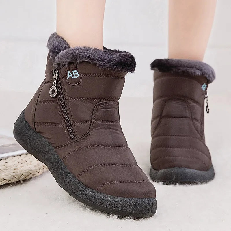 Romy - Women's Lined Ankle Boots for Winter - photo 1