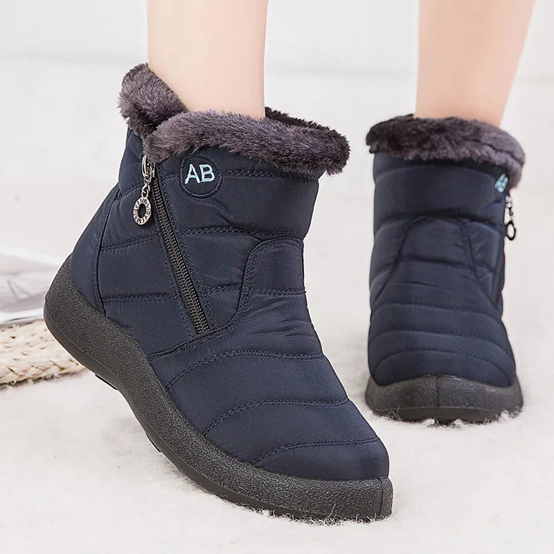 Romy - Women's Lined Ankle Boots for Winter - photo 10