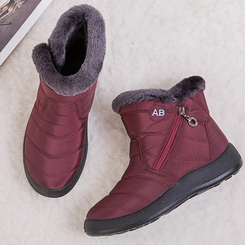 Romy - Women's Lined Ankle Boots for Winter - photo 3