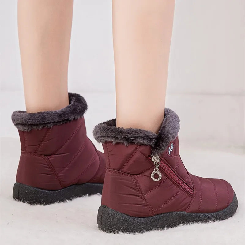Romy - Women's Lined Ankle Boots for Winter - photo 6