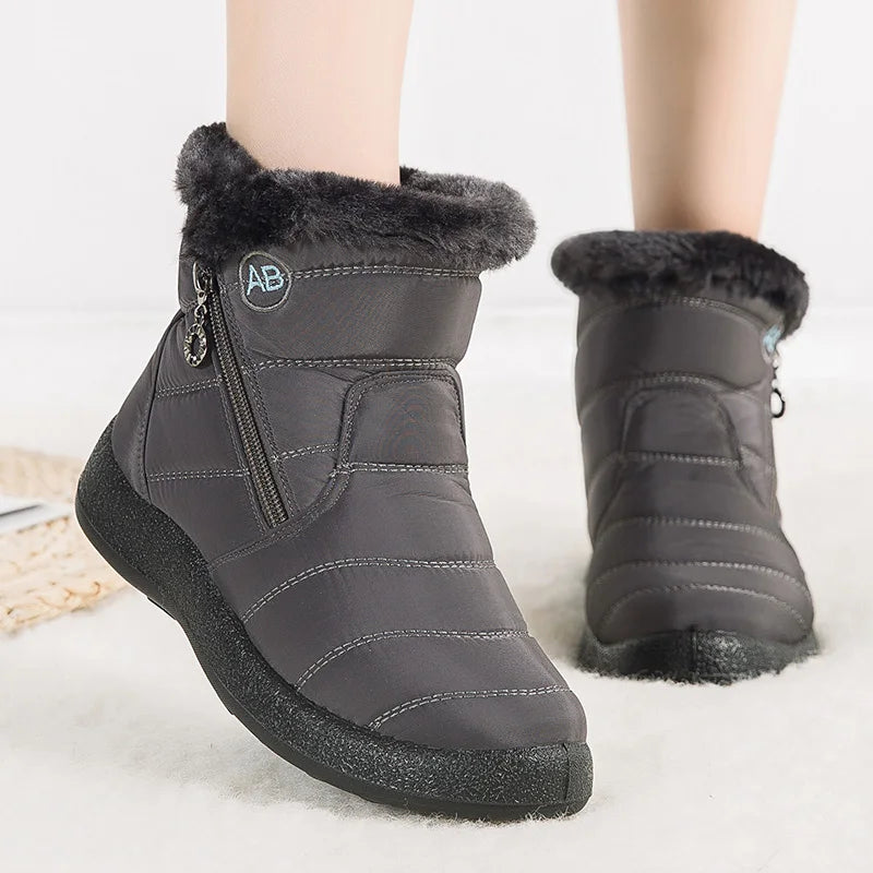 Romy - Women's Lined Ankle Boots for Winter - photo 7
