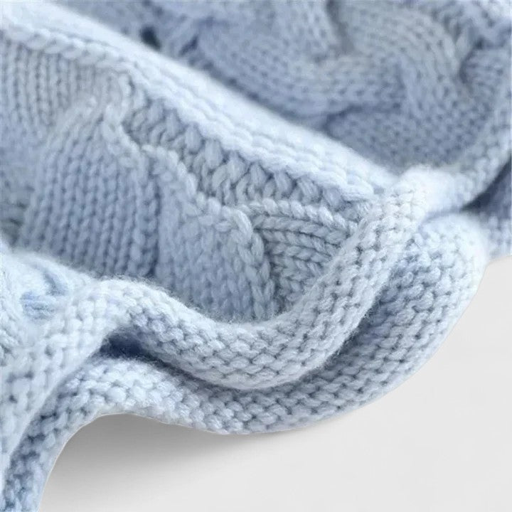 Rosetta - Women's Cable Knit Jumper with Roll Neck - photo 3