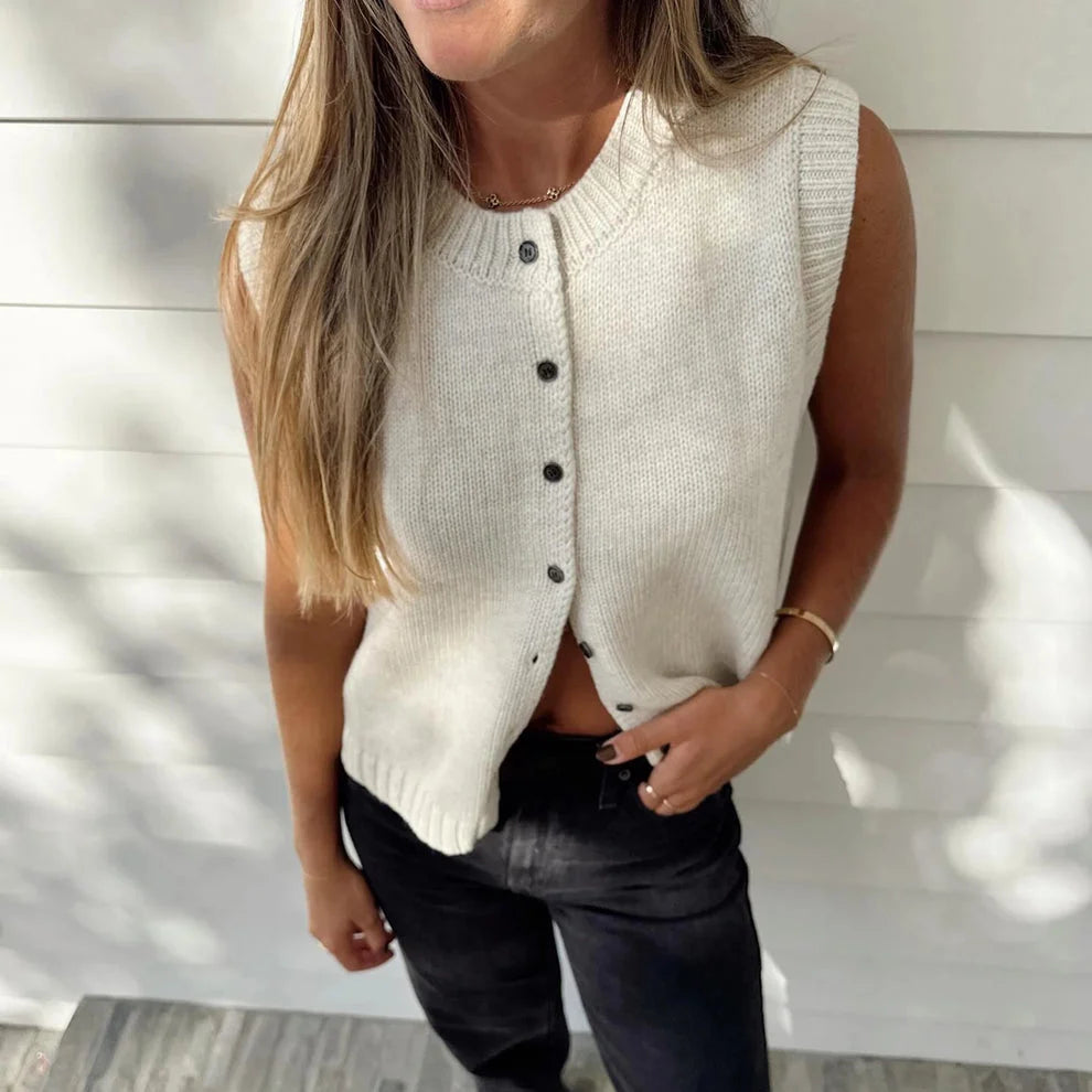 Sabina - Women's Relaxed Cardigan with a Knitted Finish - photo 2