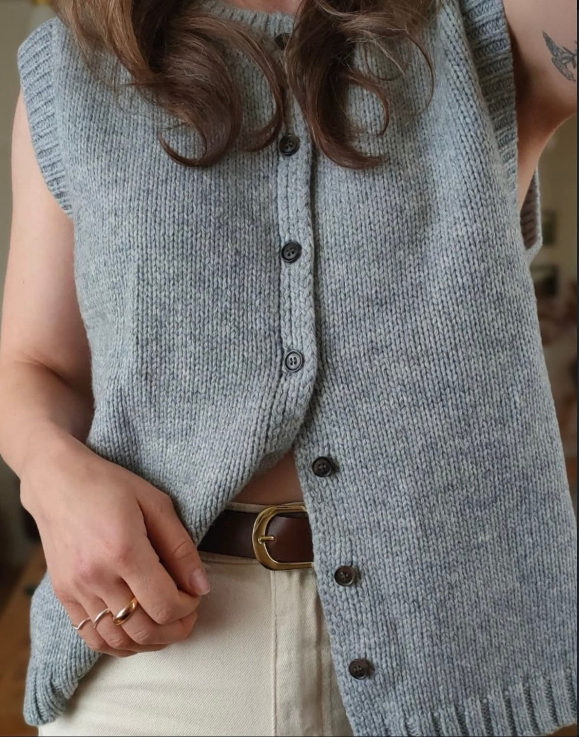 Sabina - Women's Relaxed Cardigan with a Knitted Finish - photo 6