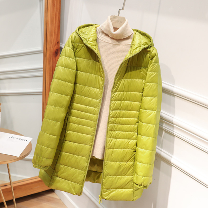 Women's Hooded Puffer Zip-Up Outdoor Jacket - photo 14