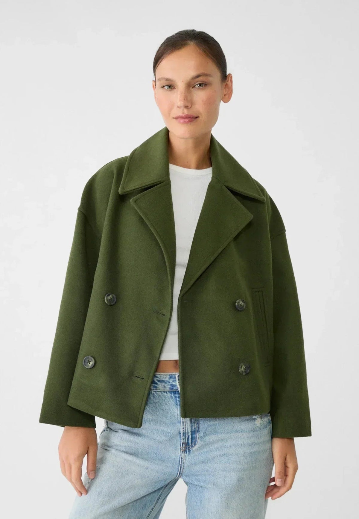 Women's Double-breasted Jacket | Elegant Design - photo 9