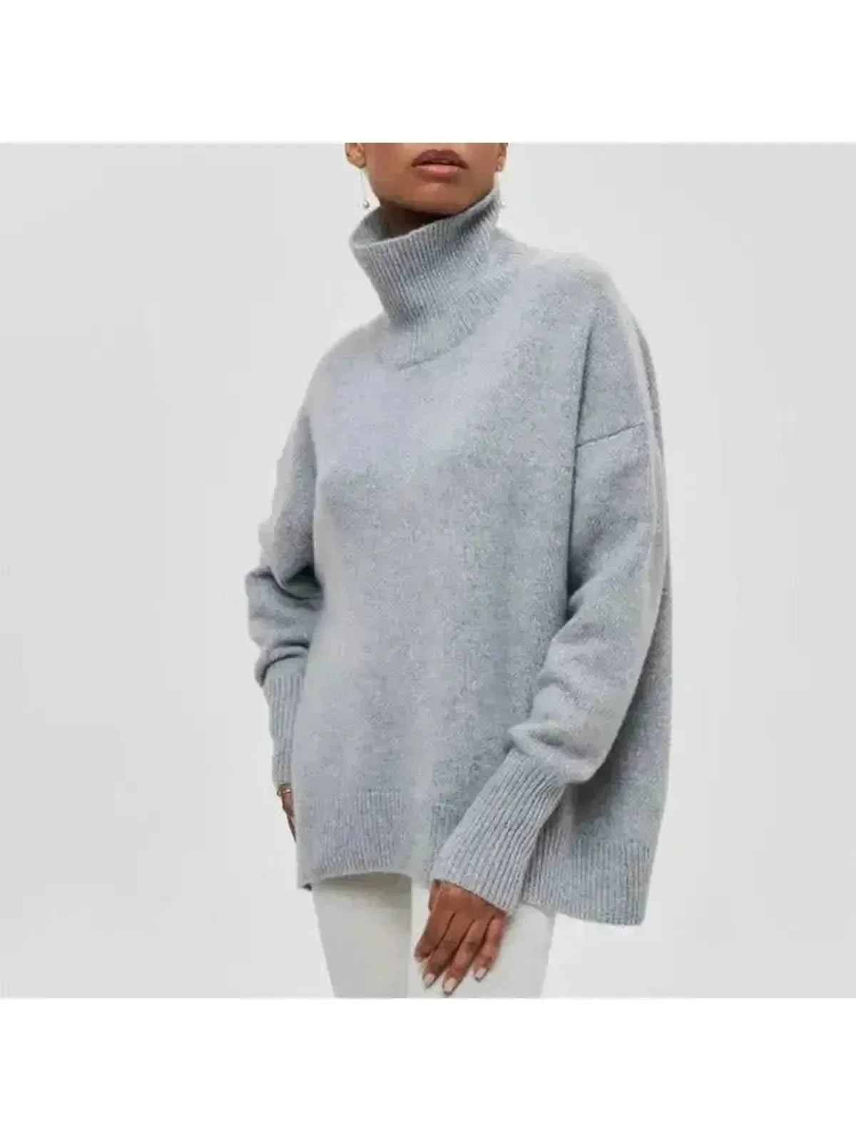 Tansy - Women's Cozy Turtleneck Sweater - photo 2