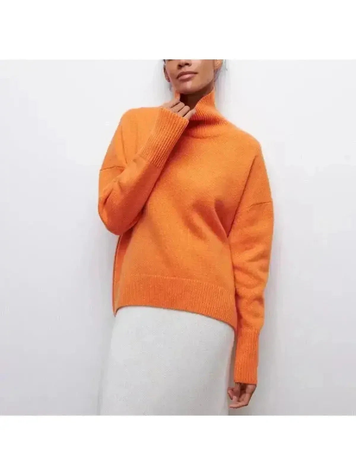Tansy - Women's Cozy Turtleneck Sweater - photo 7
