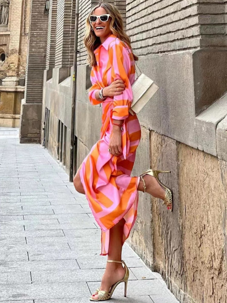 Tess - Women's Printed Wrap Dress - photo 3