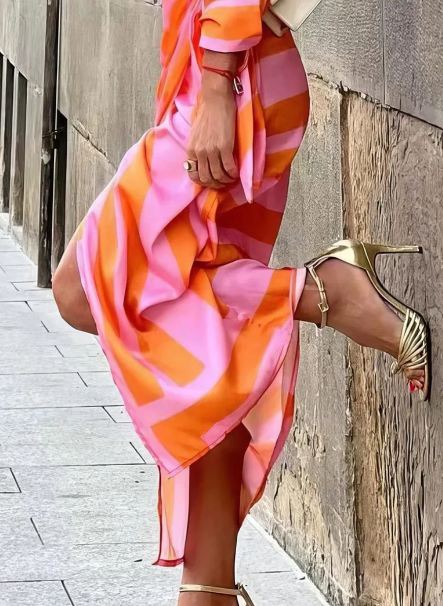 Tess - Women's Printed Wrap Dress - photo 4