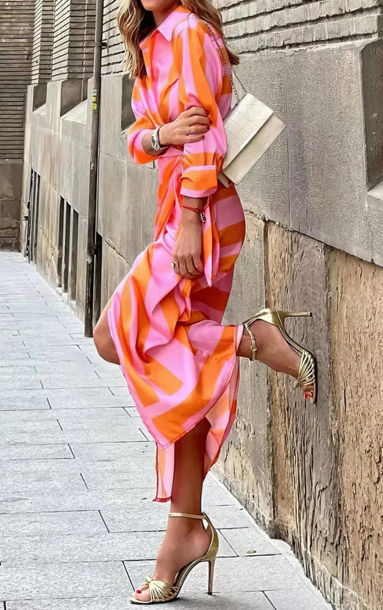 Tess - Women's Printed Wrap Dress - photo 9