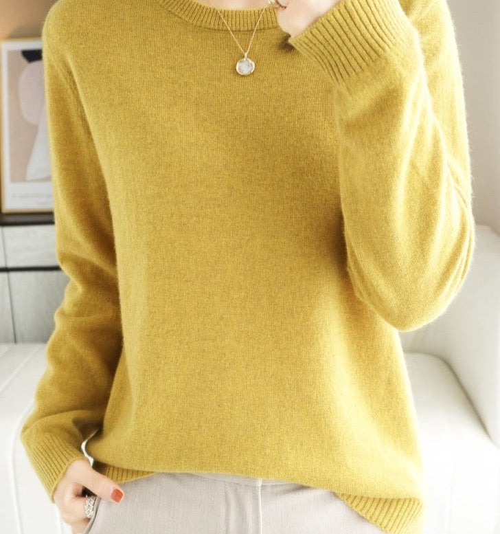 Theresine - Women's Relaxed Jumper with Roll Neck and Long Sleeves - photo 10