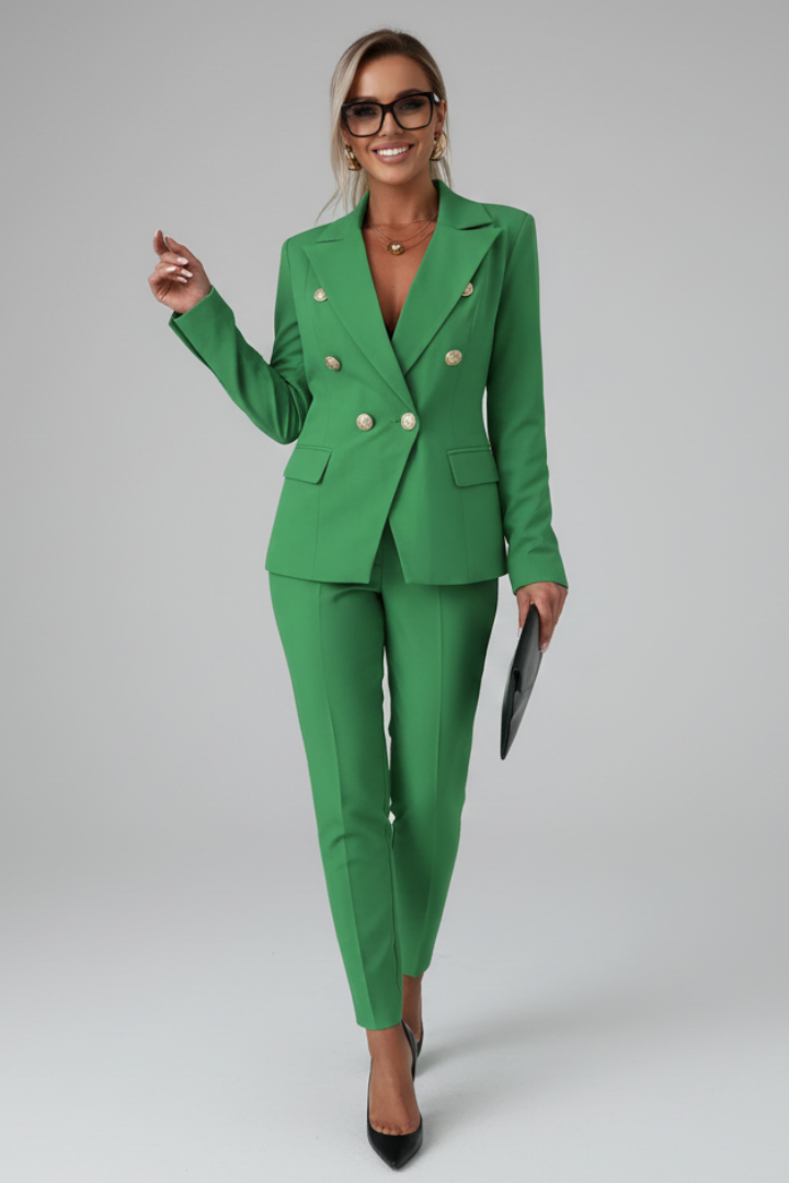 Theresine - Women's Two-Piece Suit Set with Blazer - photo 9