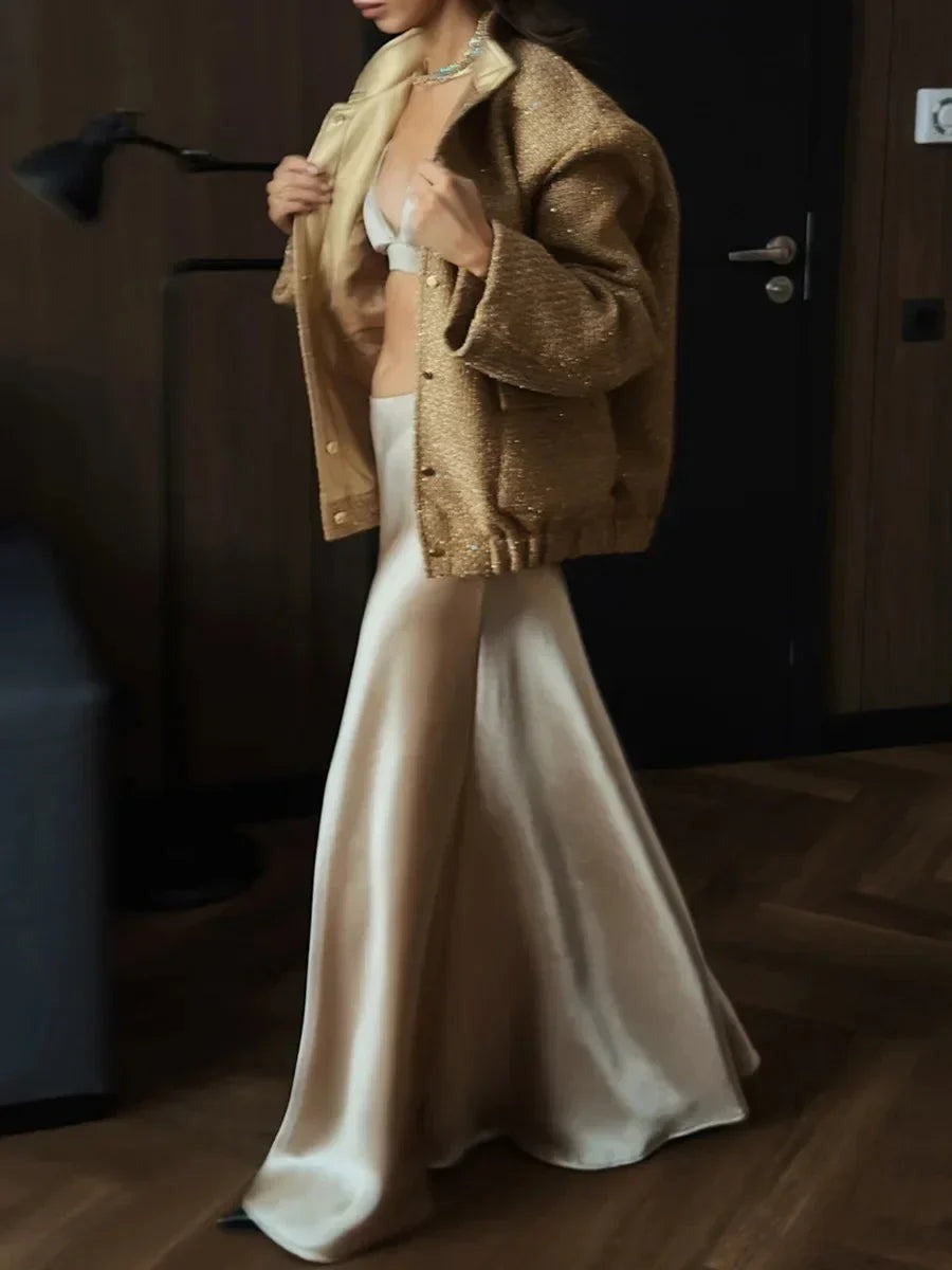 Elena - Chic women's jacket with sequins and an elegant cut - photo 23