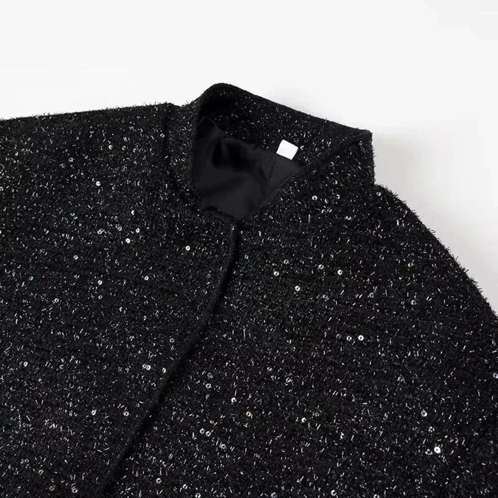 Elena - Chic women's jacket with sequins and an elegant cut - photo 19