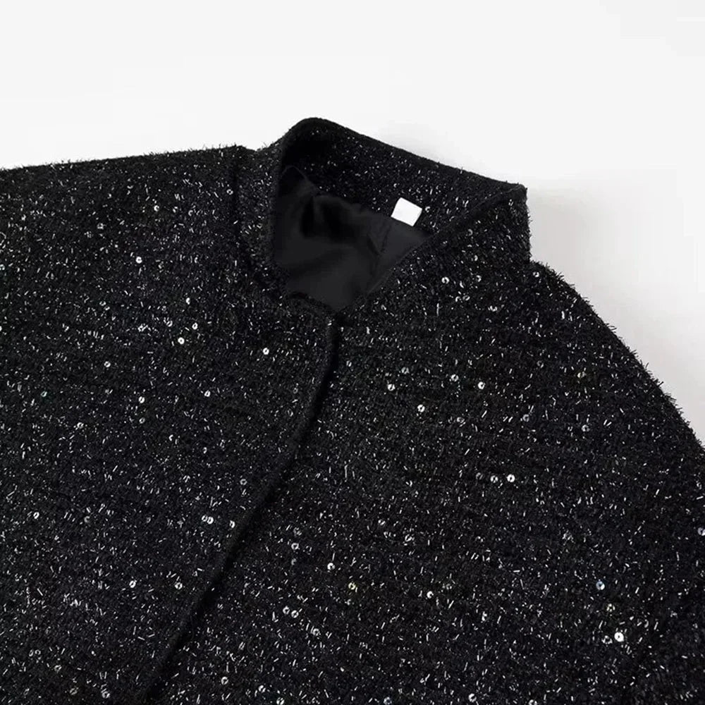 Elena - Giacca da donna chic con paillettes e taglio elegante