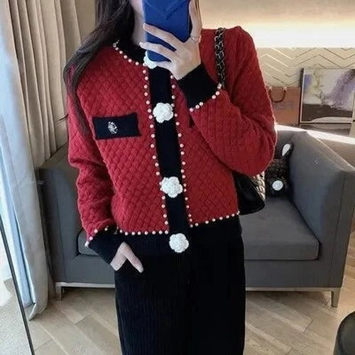 Victoria - Women's Cardigan with a Knitted Finish - photo 3