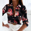 Aria | Women's Elegant Turned-Down Collar Blouse
