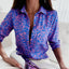 Aria | Women's Elegant Turned-Down Collar Blouse