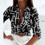 Aria | Women's Elegant Turned-Down Collar Blouse