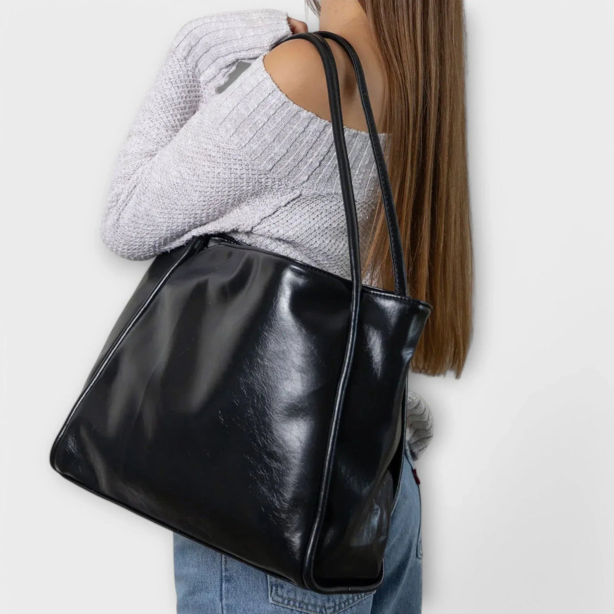 Anca - Women's Tote Bag with Open Top