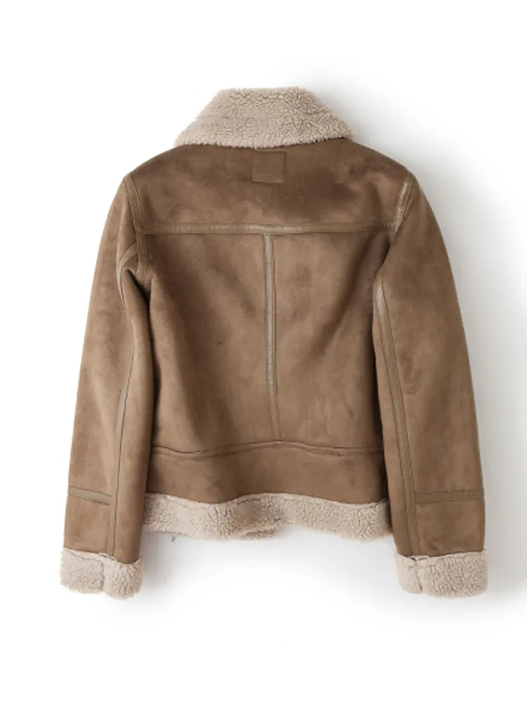 Women's Casual Bomber Jacket with Full Zip - photo 3