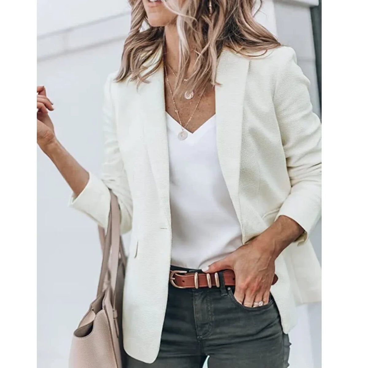 Livia - Women's Tailored Blazer with Notched Lapels