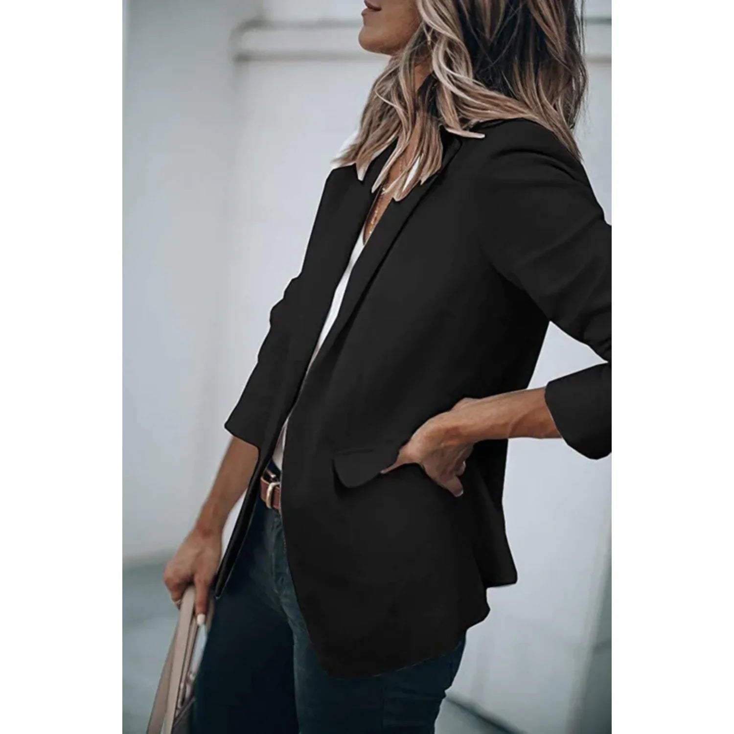 Livia - Women's Tailored Blazer with Notched Lapels