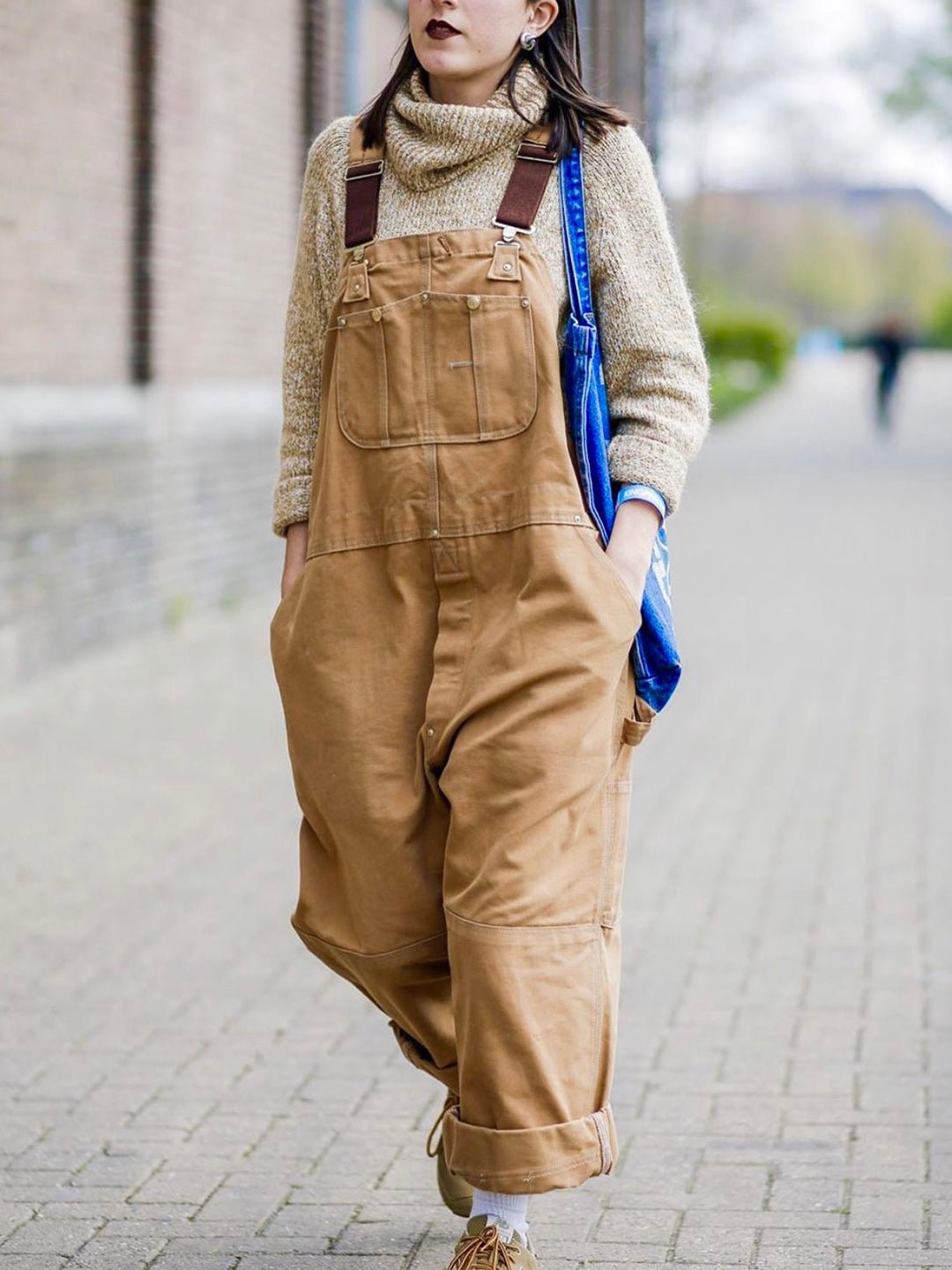 Novella - Women's Overalls with Adjustable Utility Straps - photo 1