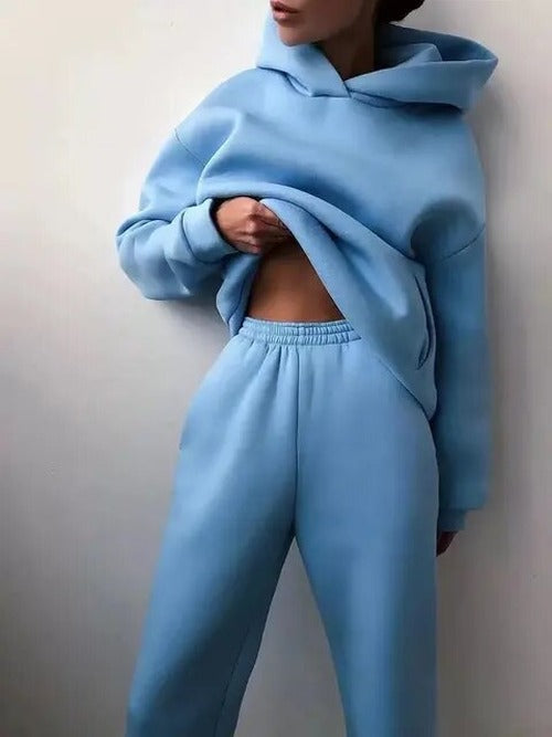Women's Oversized Hoodie and Jogger Set - photo 4