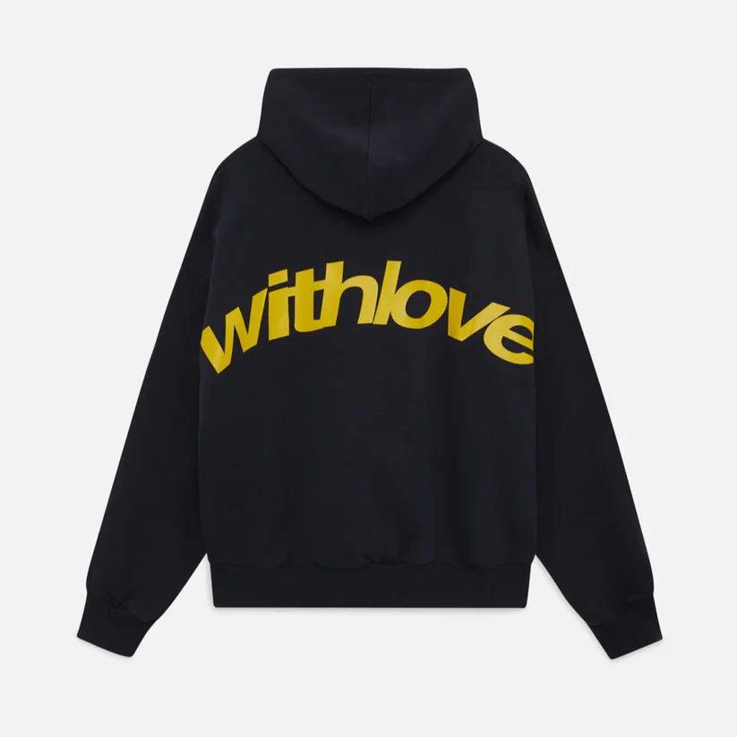 Women's Oversized Hoodie with Back Print - photo 1
