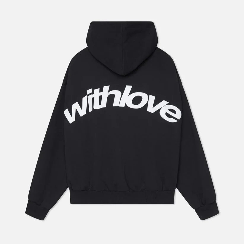 Women's Oversized Hoodie with Back Print - photo 6