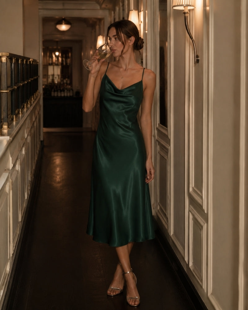 Women's Satin Slip Dress