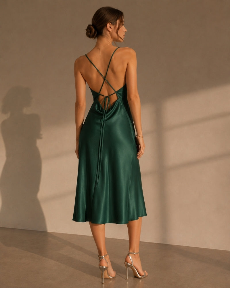 Women's Satin Slip Dress