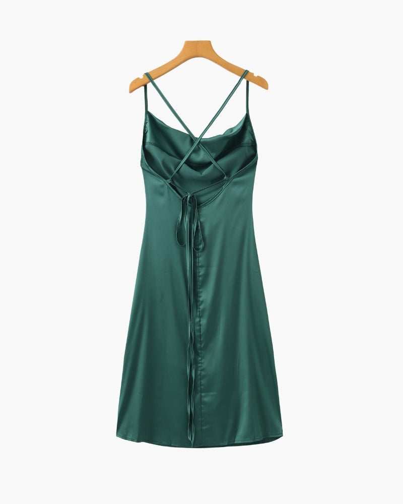 Women's Satin Slip Dress