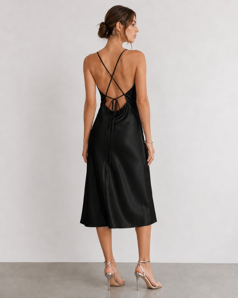 Women's Satin Slip Dress