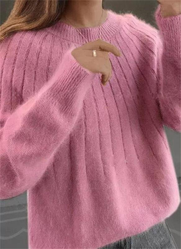 Women's Soft Ribbed Sweater in Several Colours - photo 3