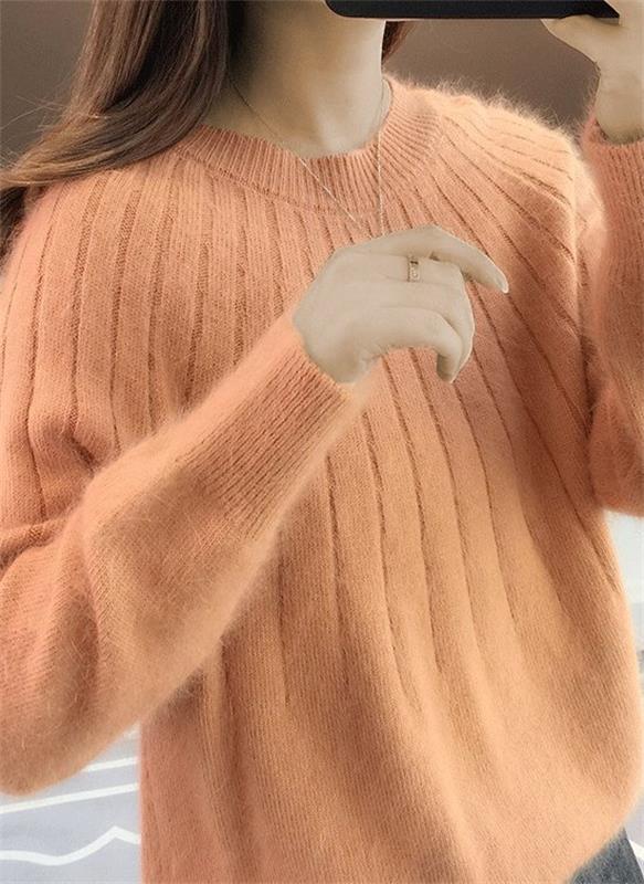 Women's Soft Ribbed Sweater in Several Colours - photo 7