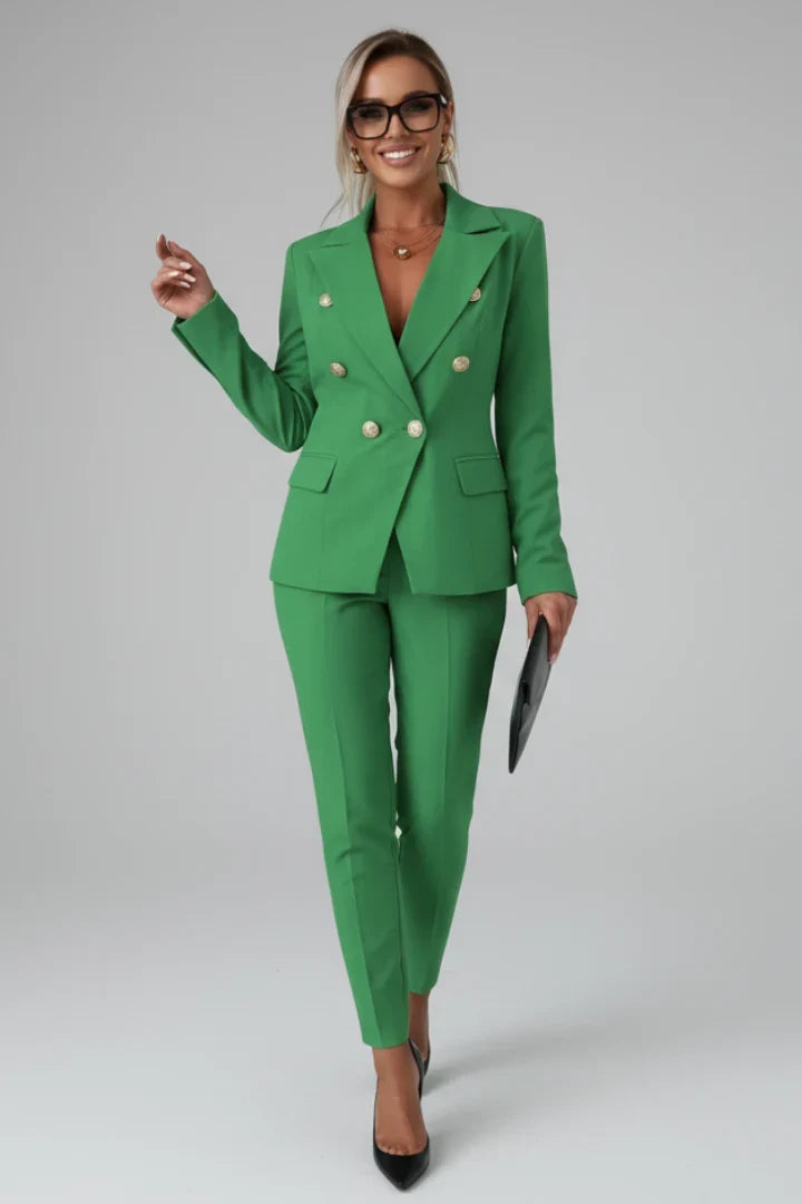 Women's Tailored Blazer with Notch Lapels and a Button Front – view 9