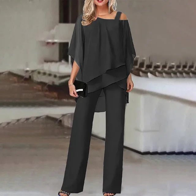Women's Two Piece Set with Bardot Top - photo 1