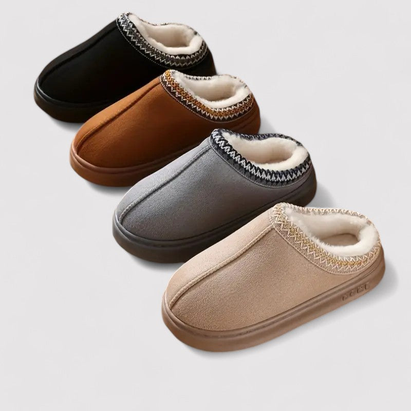 Women's Warm Lined Slippers with Non Slip Sole - photo 6