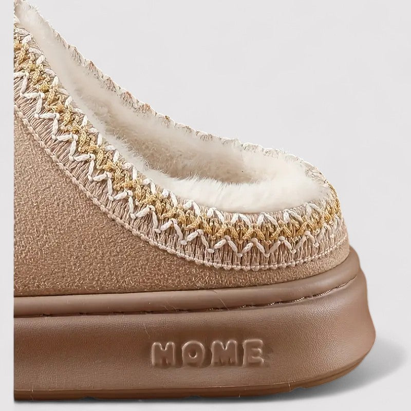 Women's Warm Lined Slippers with Non Slip Sole - photo 8
