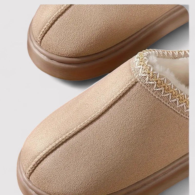 Women's Warm Lined Slippers with Non Slip Sole - photo 9