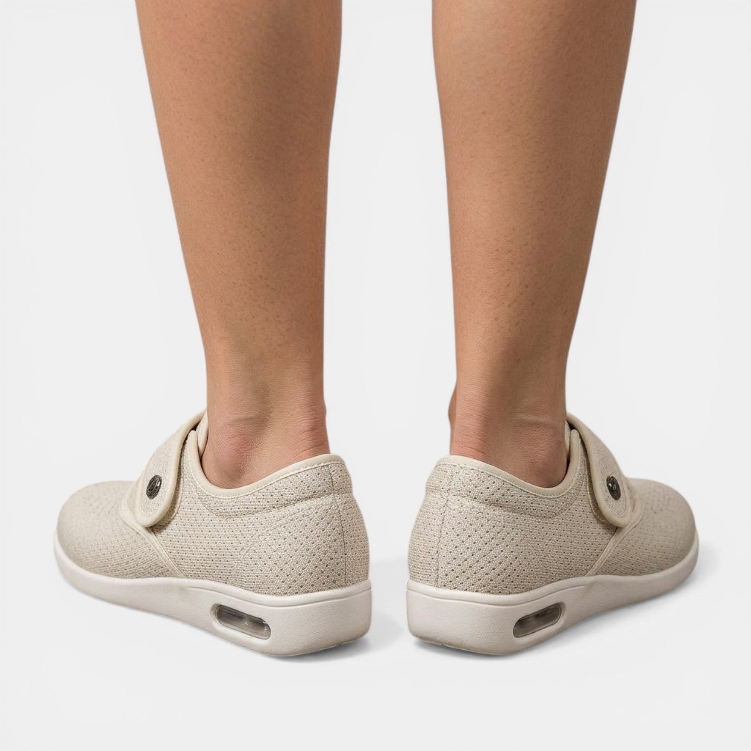 Candice - Women's Orthopedic Wide Fit Trainers with Strap