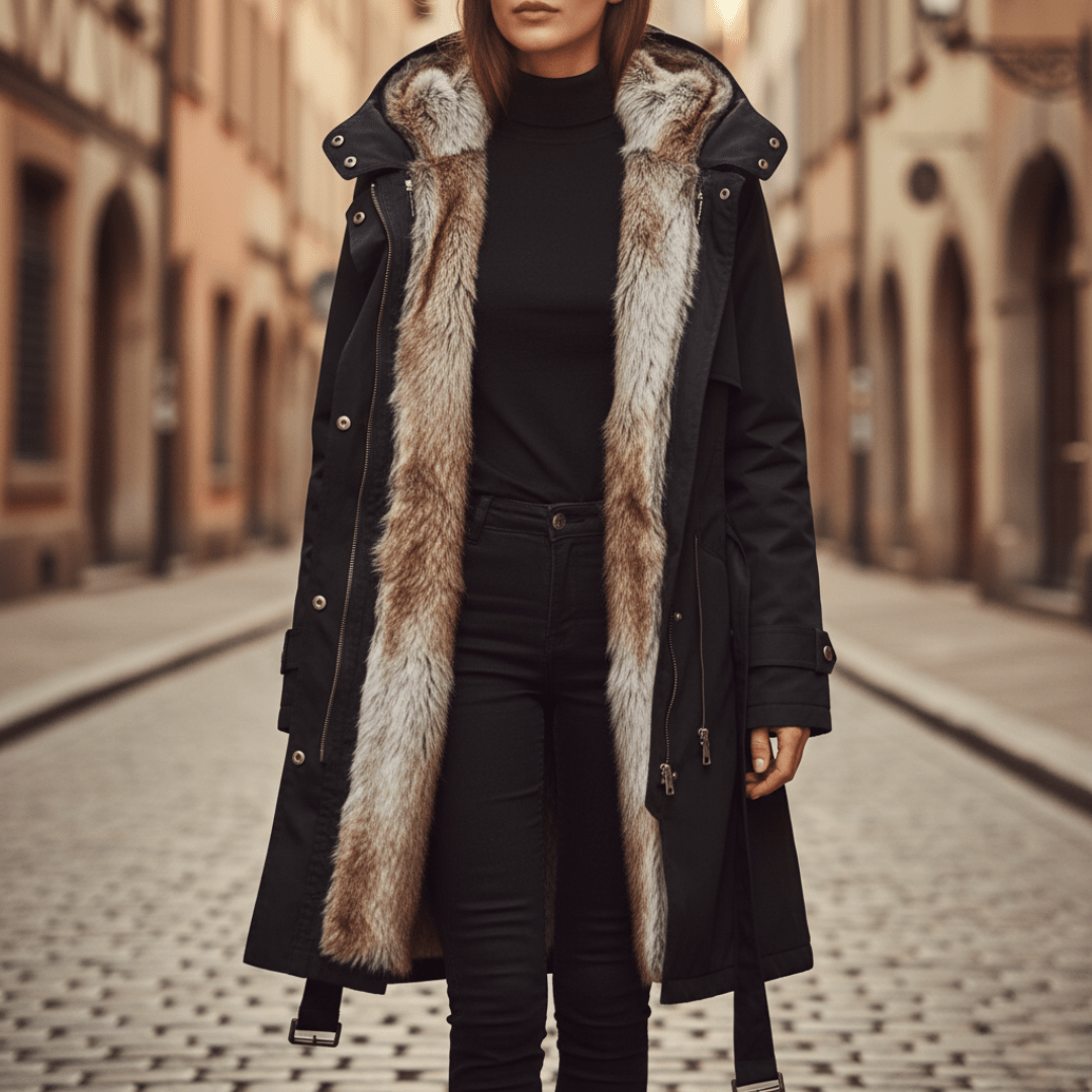 Merle - Women's Faux Fur Lined Winter Parka - photo 1